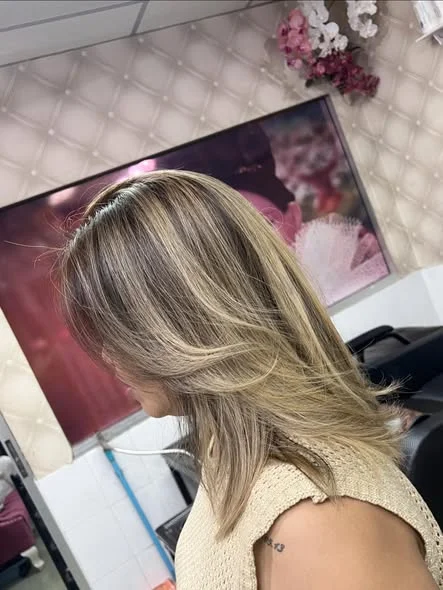Airtouch Balayage for Low Maintenance Blonde in Bangkok