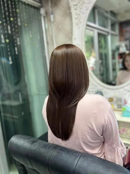 Anti-Brass Brown Color & Keratin in Bangkok