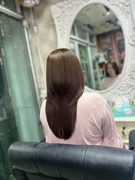Anti-Brass Brown Color & Keratin in Bangkok