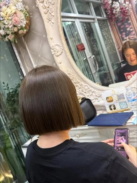 Ash Hair Color & Keratin at Oilly Hair Salon