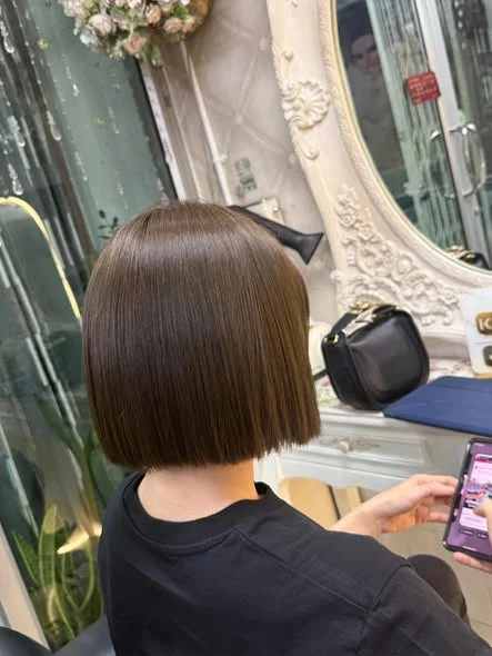 Ash Hair Color & Keratin at Oilly Hair Salon
