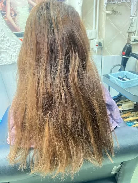 Ash Color Without Bleach at Oilly Hair Salon Bangkok