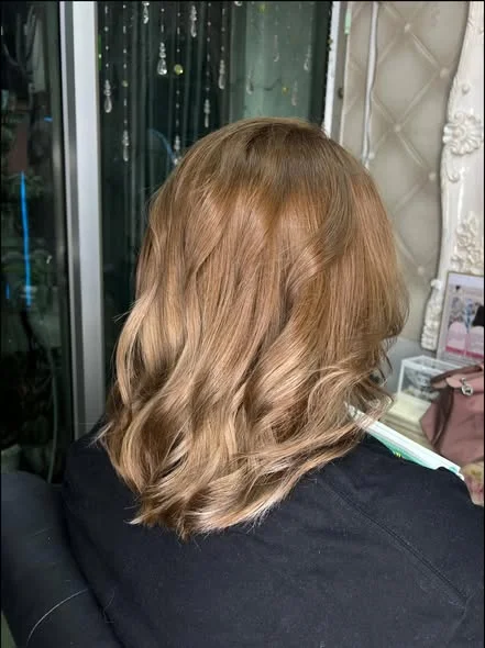 Brightening Hair Color Transformation in Bangkok