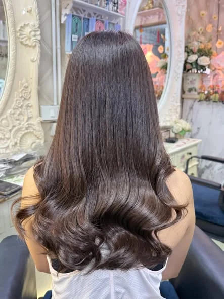 Hair Repair & Color Transformation at Oilly Hair Salon Bangkok