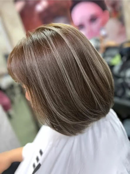 Highlights and Hair Color at Oilly Hair Salon Bangkok