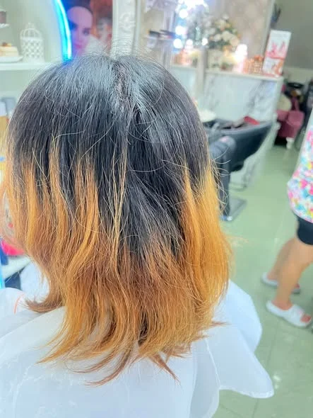 Men's Hidden Hair Color & Haircut in Bangkok