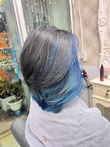 Men's Hidden Hair Color & Haircut in Bangkok
