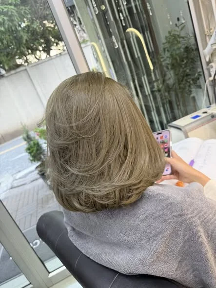 Single-Process Color at Oilly Hair Salon Bangkok