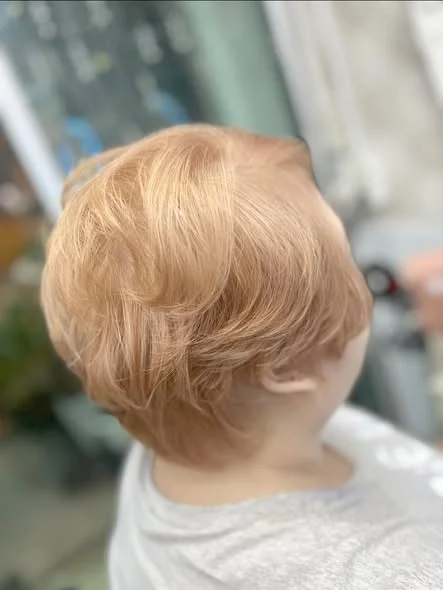 Trendy Copper Hair Color at Oilly Hair Salon Bangkok