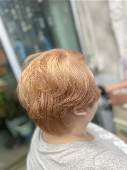 Trendy Copper Hair Color at Oilly Hair Salon Bangkok