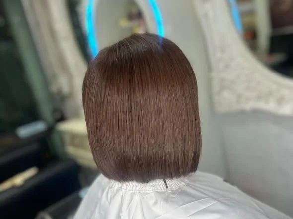 Vibrant Hidden Color at Oilly Hair Salon Bangkok