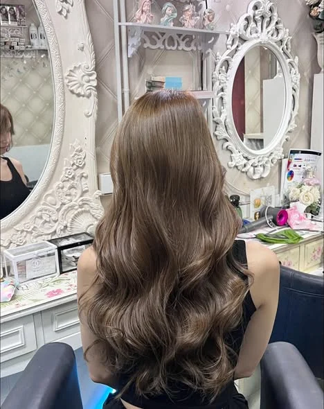 After Color Correction Ash Brown Bangkok