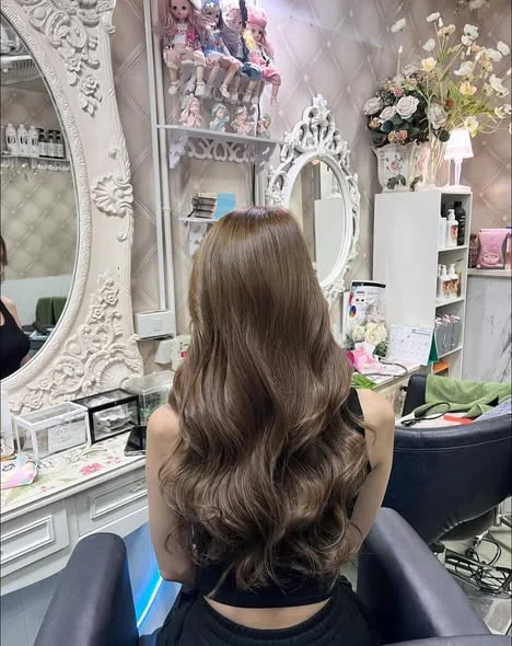 After Color Correction Ash Brown Bangkok