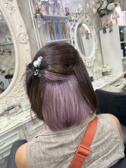 Youthful Color Transformation at Oilly Hair Salon Bangkok