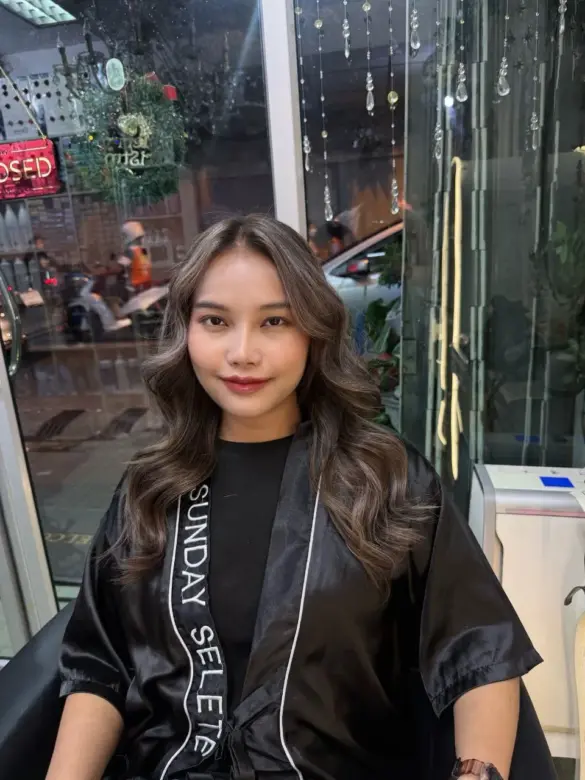 Balayage service photo at Oilly Hair Salon Bangkok