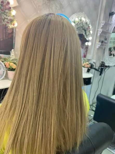 Blonde Hair Color Transformation in Bangkok