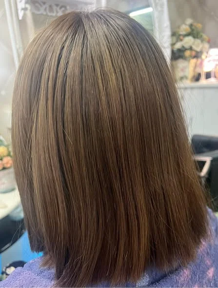Chocolate Brown Hair Color at Oilly Hair Salon Bangkok