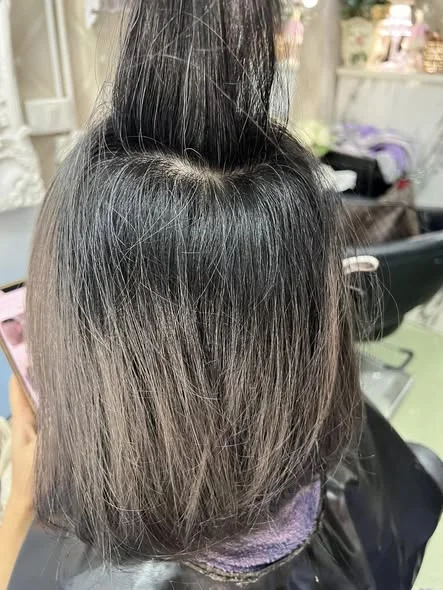 Color Transformation at Oilly Hair Salon Bangkok