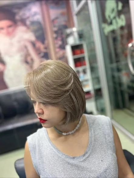 Color Transformation at Oilly Hair Salon Bangkok