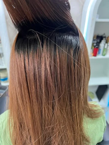 Cool Light Beige Brown at Oilly Hair Salon Bangkok