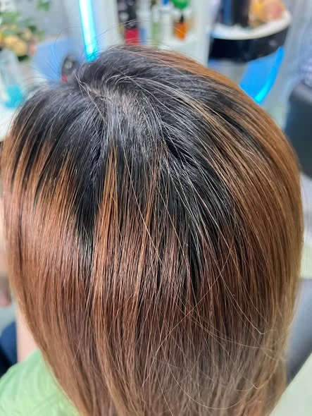 Cool Light Beige Brown at Oilly Hair Salon Bangkok