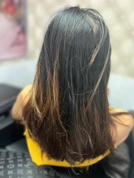 Dark Ash Blonde Transformation at Oilly Hair Salon Bangkok