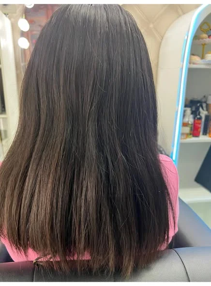 Glossy Keratin Treatment at Oilly Hair Salon