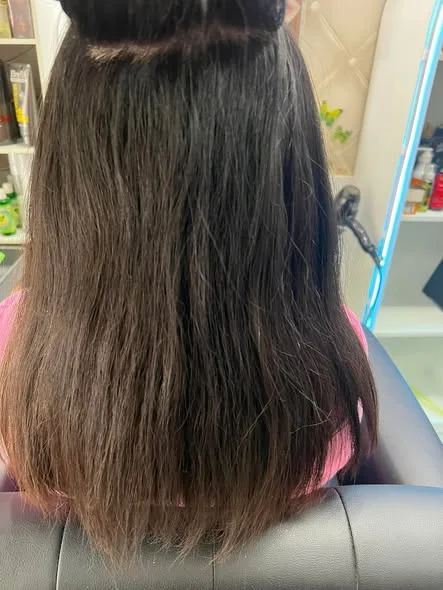Glossy Keratin Treatment at Oilly Hair Salon