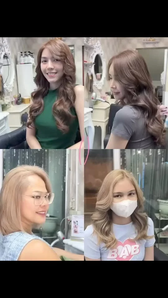 Keratin Straightening at Oilly Hair Salon Bangkok