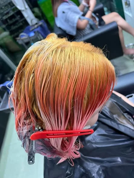No-Bleach Color Correction at Oilly Hair Salon Bangkok