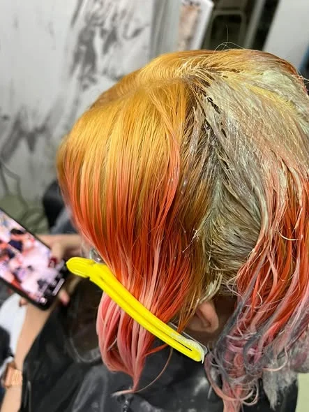 No-Bleach Color Correction at Oilly Hair Salon Bangkok