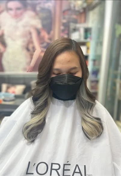 Vibrant Inner Hair Color in Bangkok