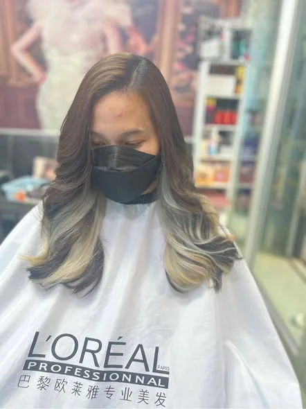 Vibrant Inner Hair Color in Bangkok
