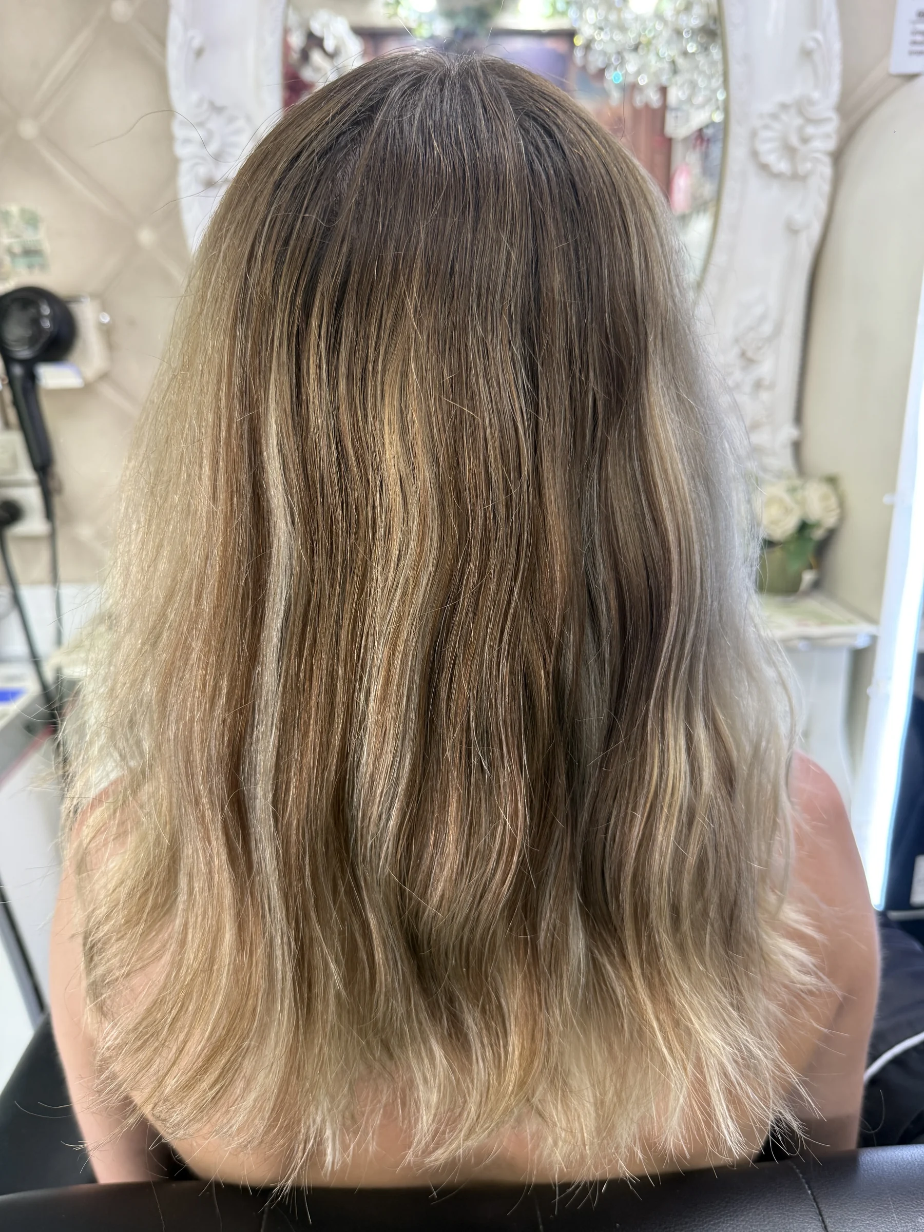 Soft root spacing keeps the result easier to wear as the hair grows.